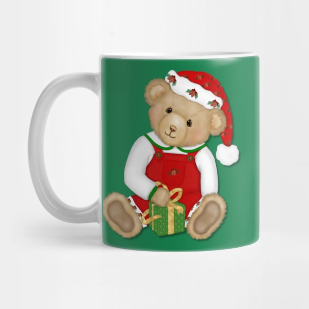 Teddy Bear Boy Beary Merry Christmas by SpiceTree
